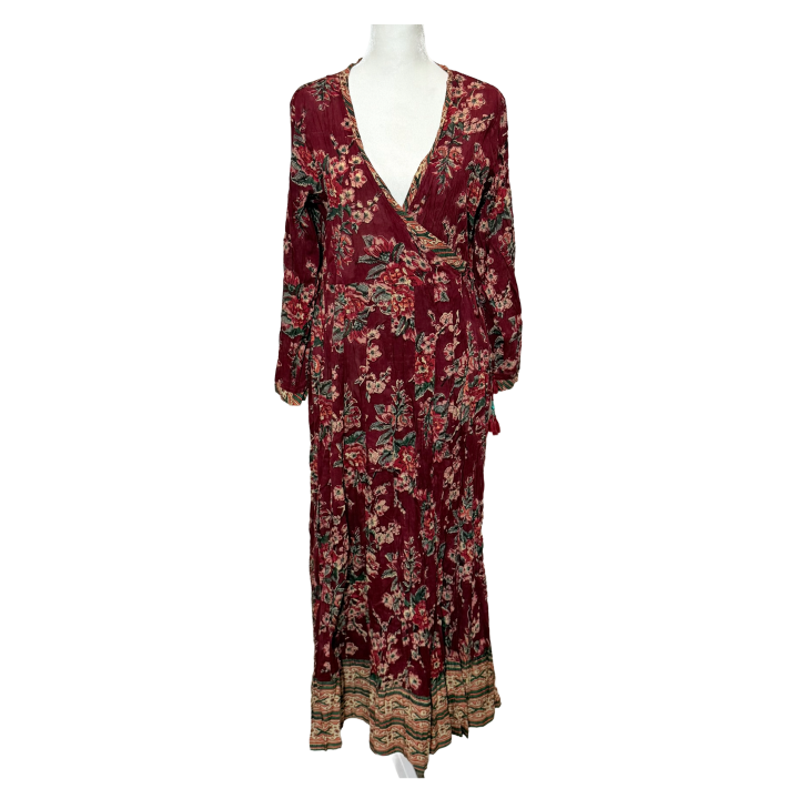 Whispering Breeze Wrap Dress