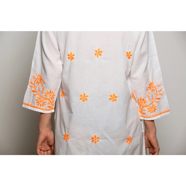 Embroidered Kurta Top