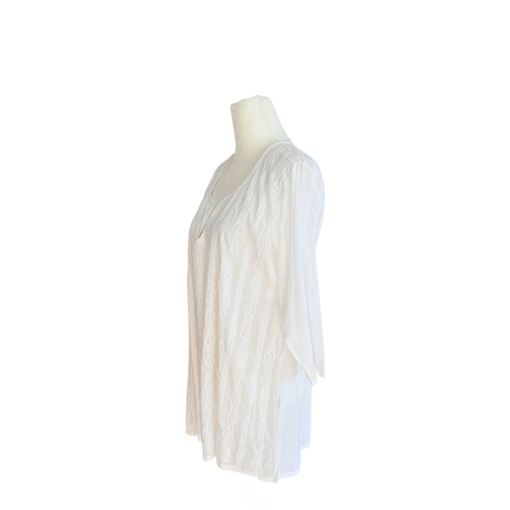 Double Pleated Tunic Top